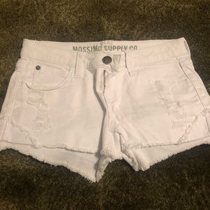 White Shorts Bought at Target!
